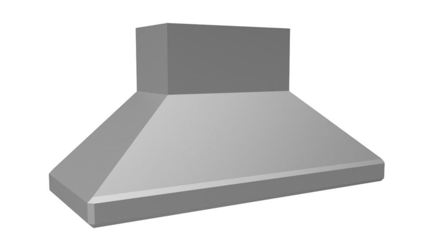 VENTAHOOD 60" Wall Mounted Euro Style Range Hood - SEPTH18460